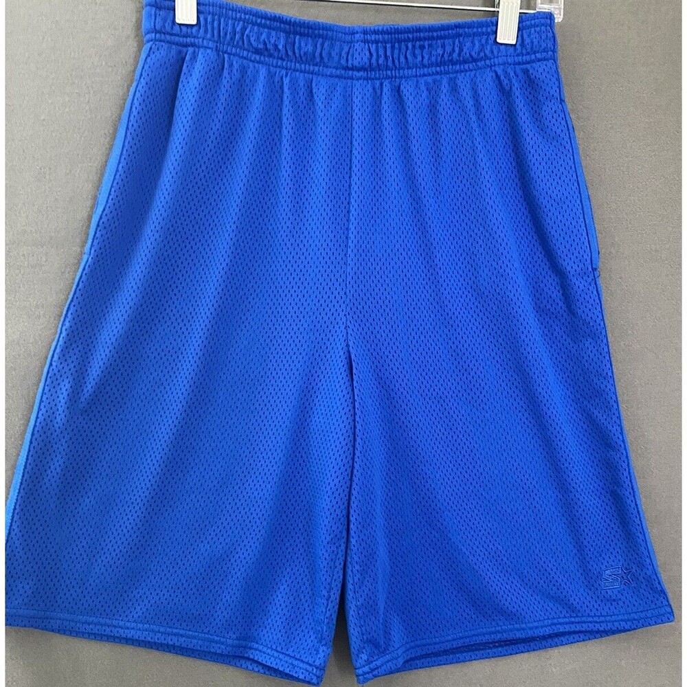 Starter Basketball Shorts‎ Youth 2XL XXL 18 Royal Blue Athletic Workout Mesh